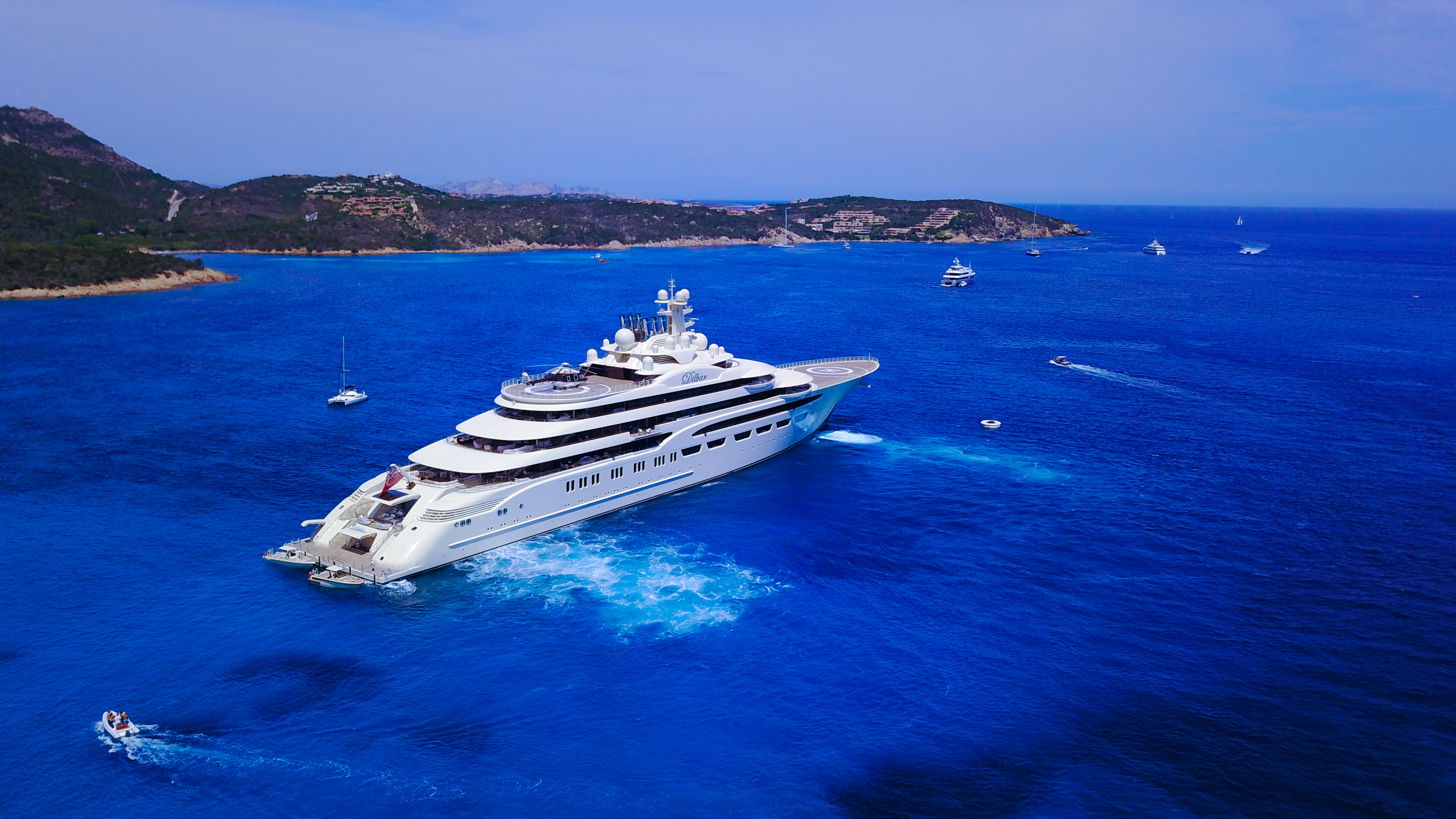 Yacht lifestyle during Cannes Film Festival on the French Riviera