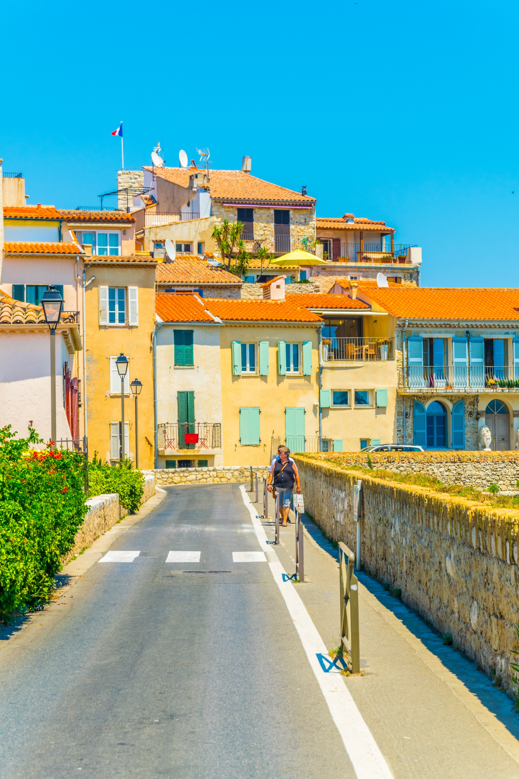 Walk the ramparts and Promenade Amiral de Grasse in Antibes